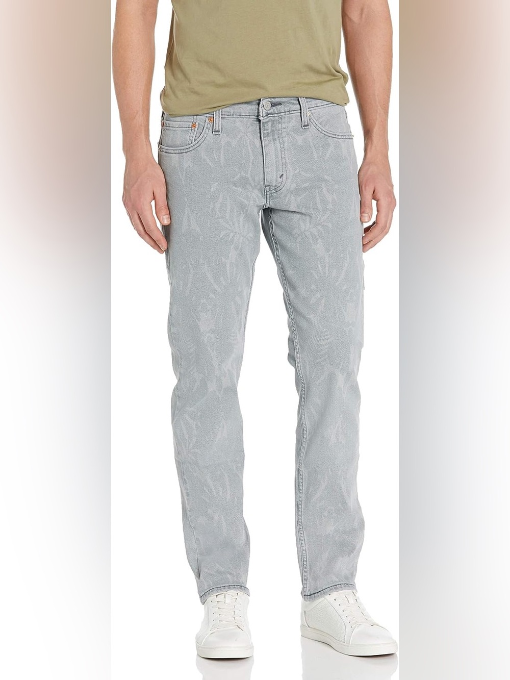 Levi’s 511 Aldo Desert Boot Print Slim Fit Jeans Size 33x32